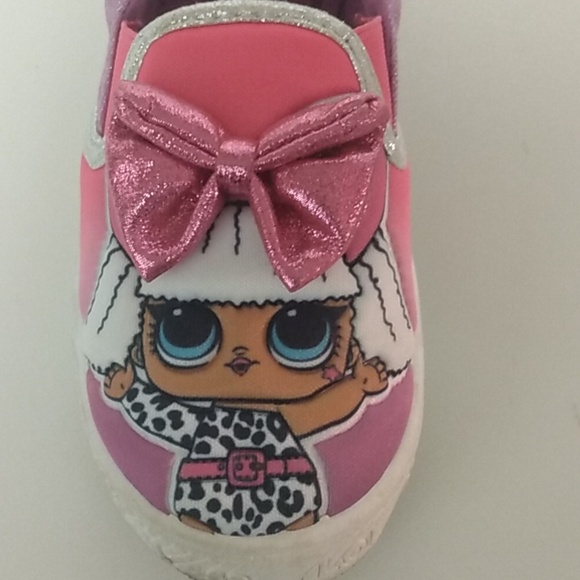 LOL SURPRISE! Size 10 kids shoes pink/purple - Picture 6 of 12